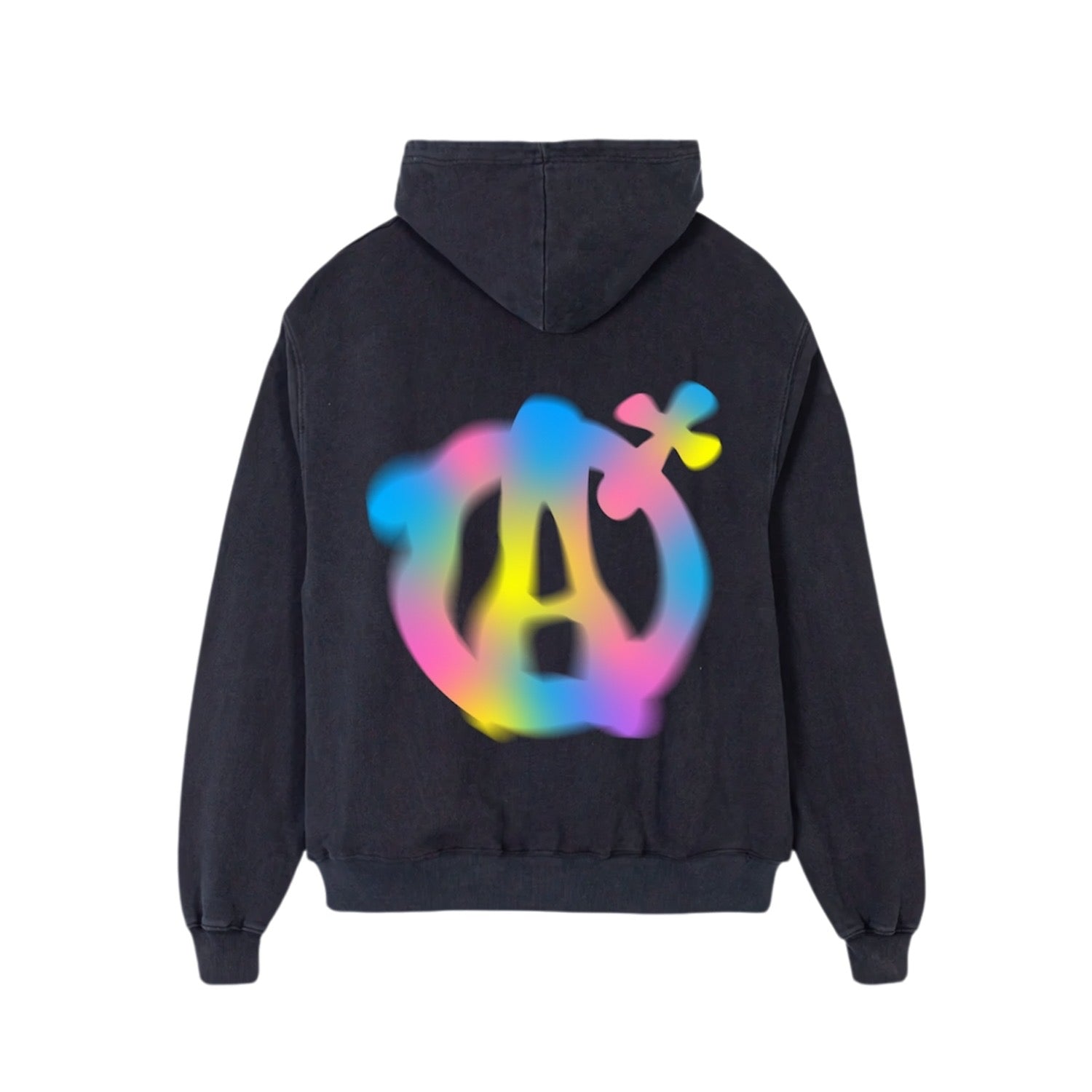 Agnostic Gradient Logo Zip Hoodie