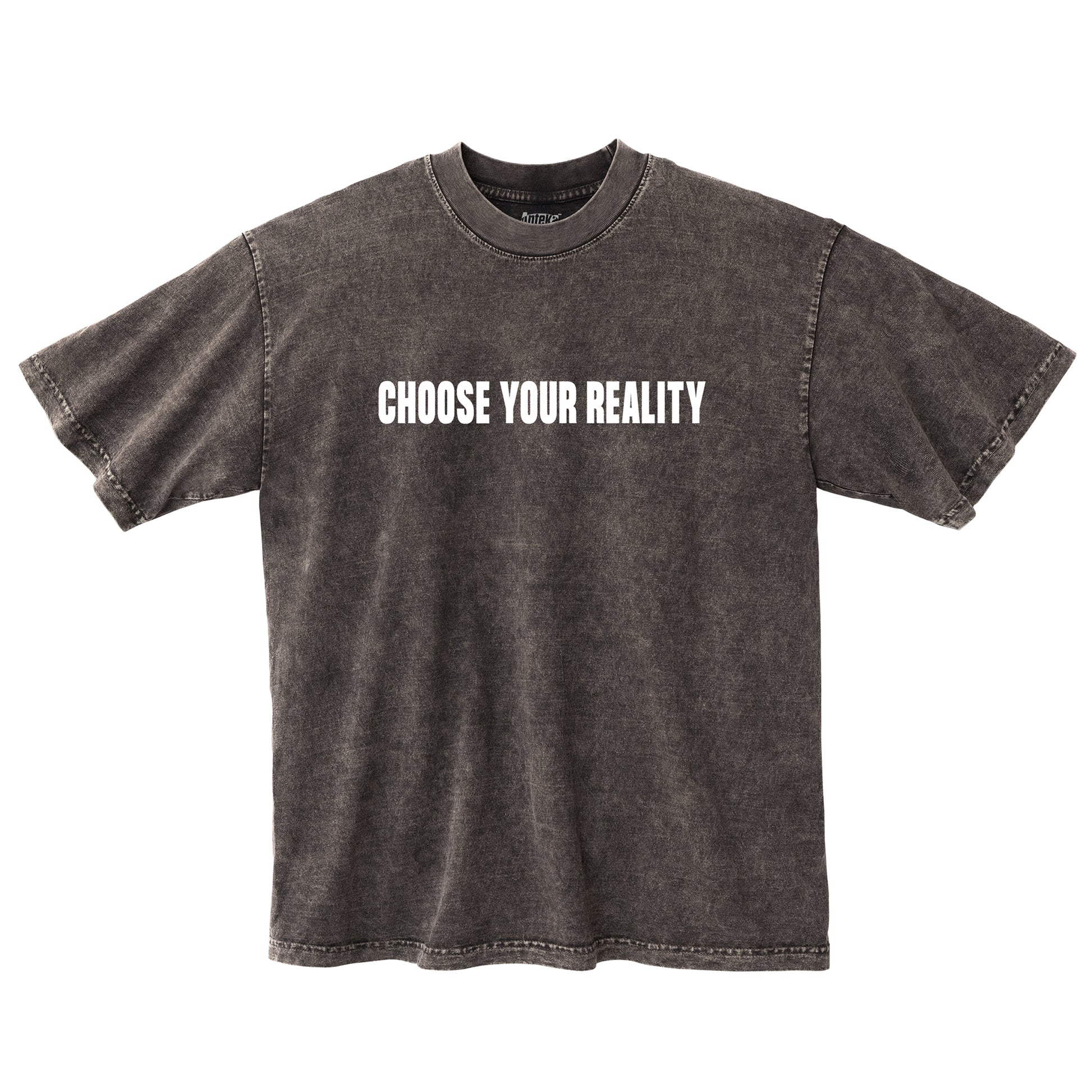 Choose Your Reality T-Shirt Mineral Cocoa