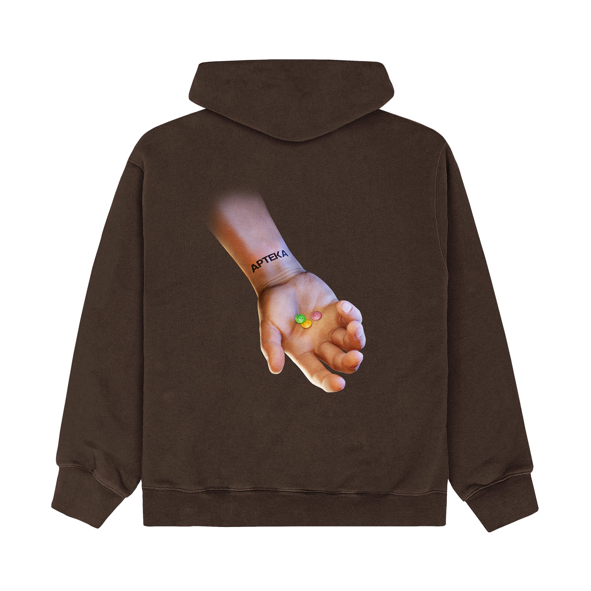 Choose Your Reality Hoodie Chocolate