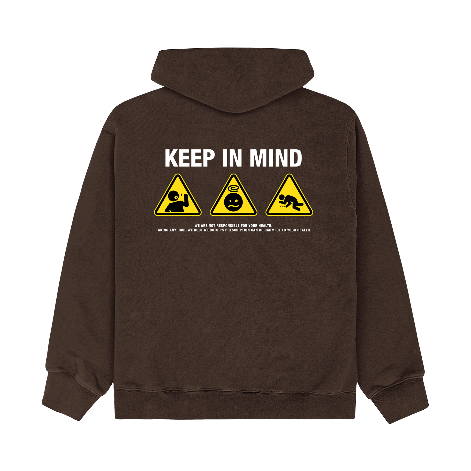 Keep In Mind Hoodie Chocolate