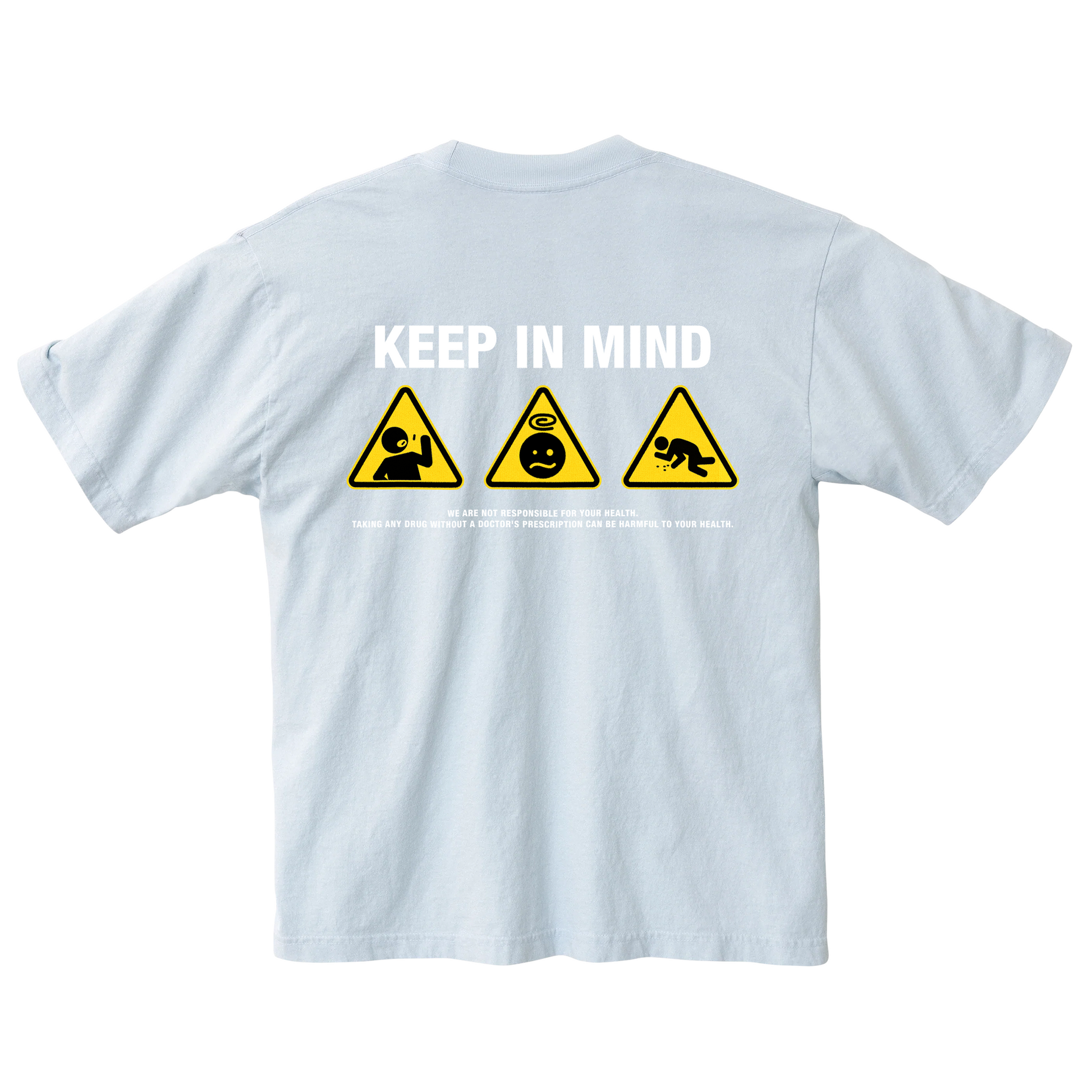 Keep In Mind T-Shirt Vintage Light Blue