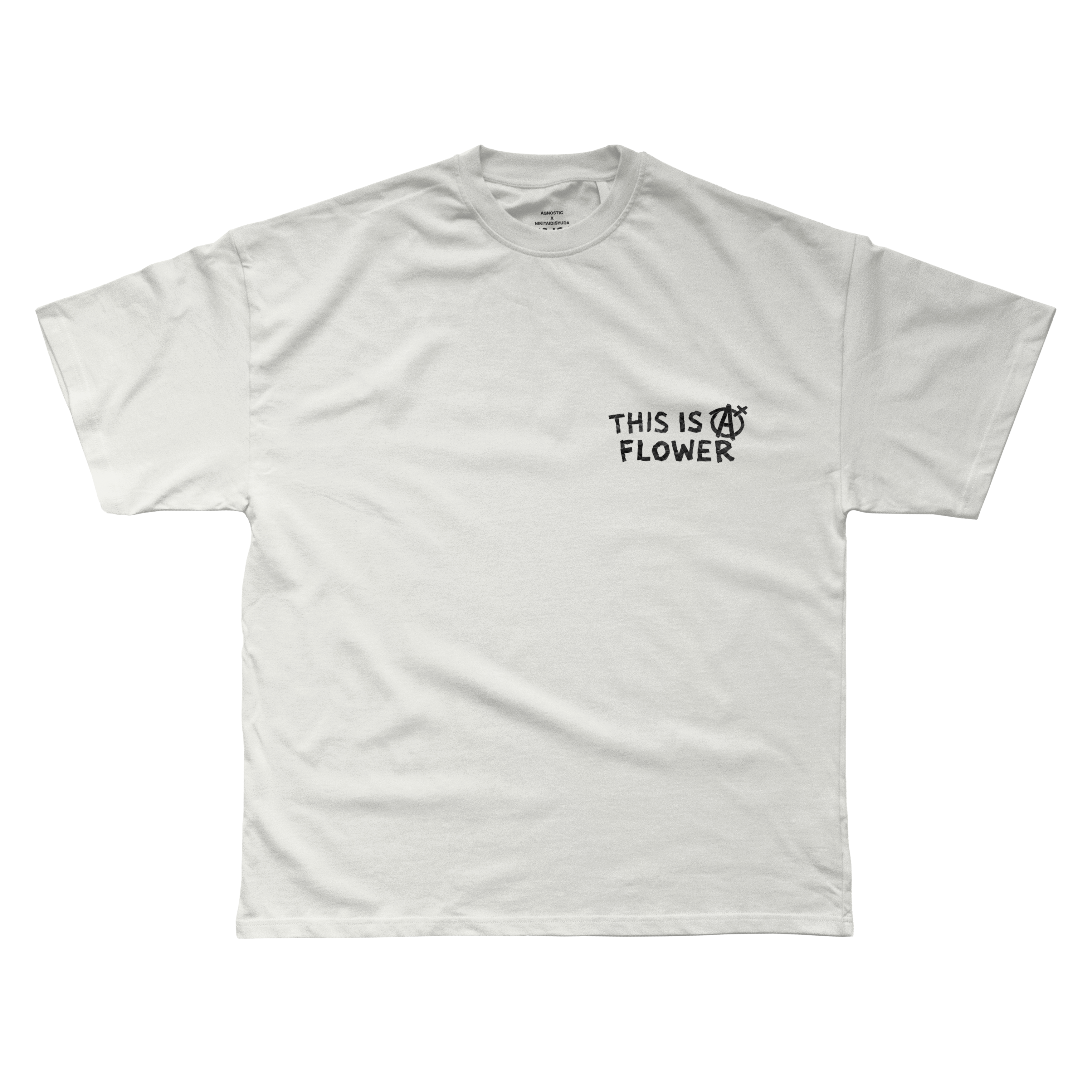 This Is A Flower Vintage White T-Shirt