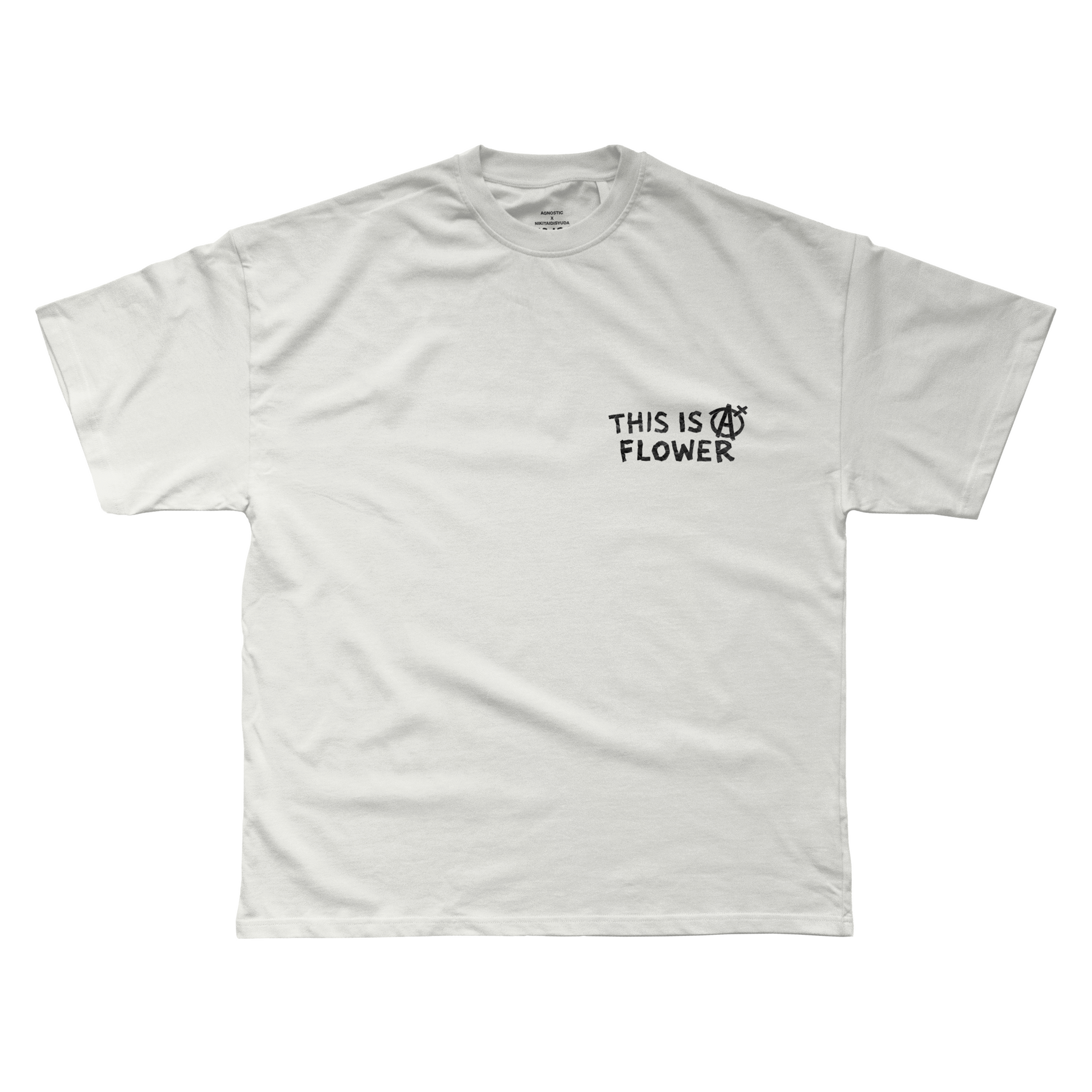 This Is A Flower Vintage White T-Shirt