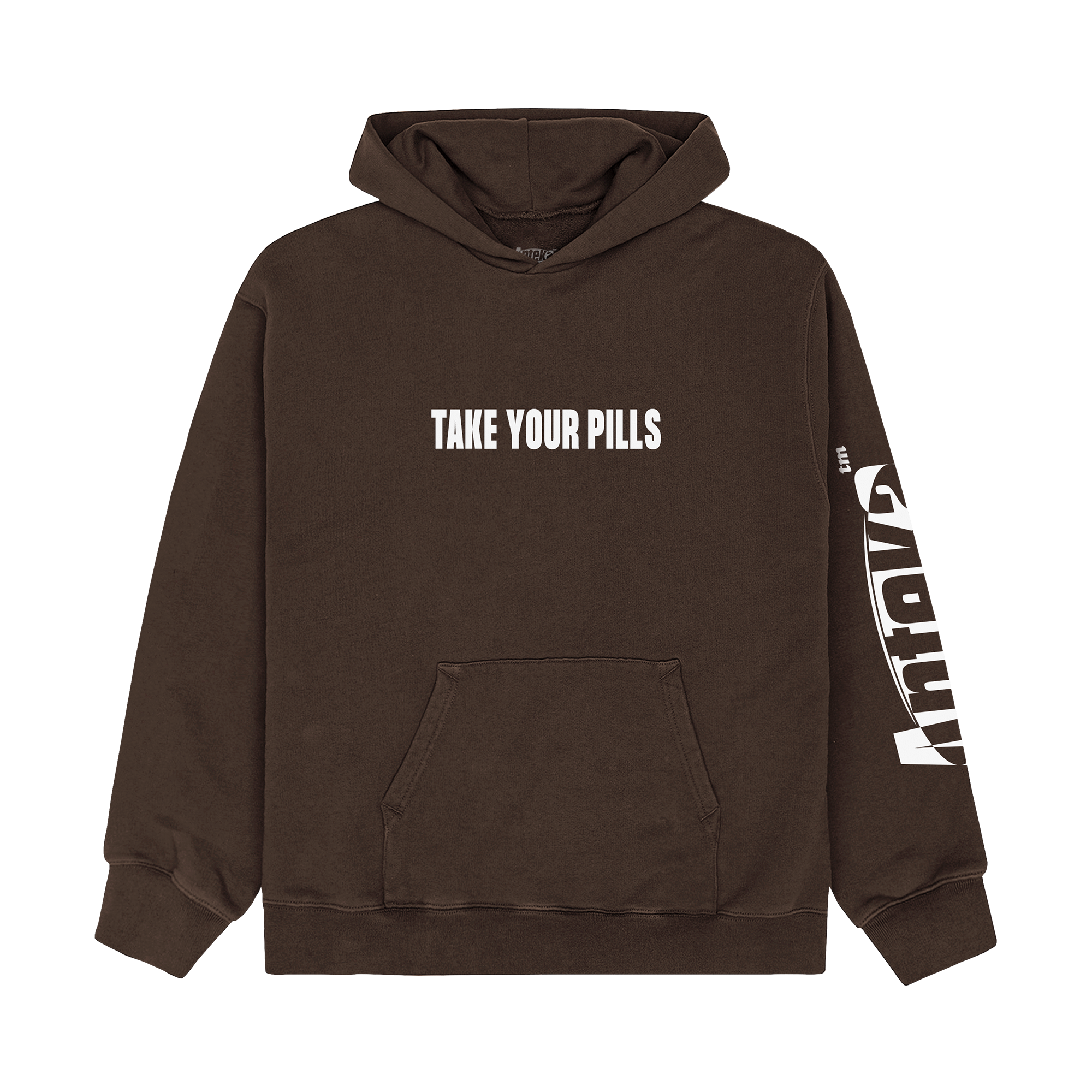 Take Your Pills Hoodie Mineral Cocoa