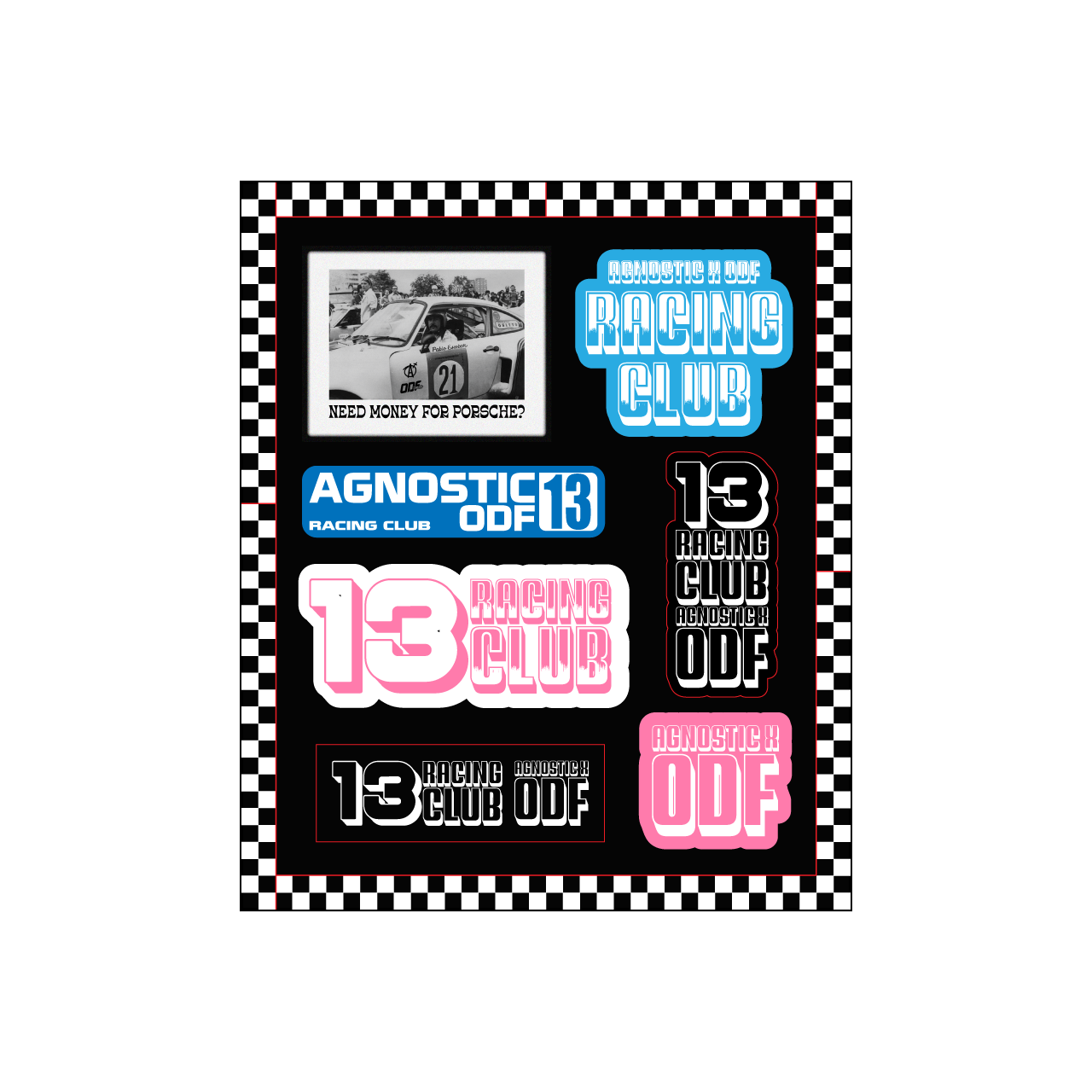 Agnostic x ODF Sticker Pack 2