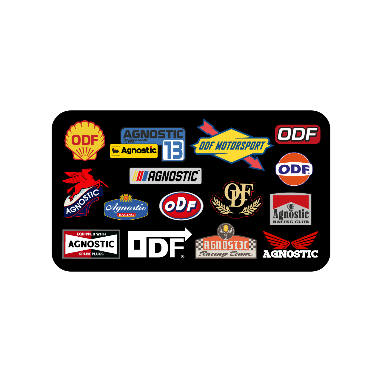 Agnostic x ODF Sticker Pack 1