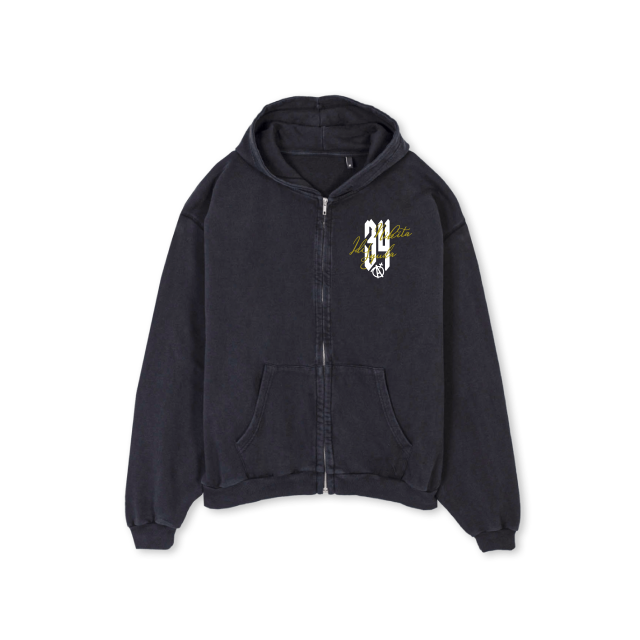Still Alive 34 Zip-Up Black